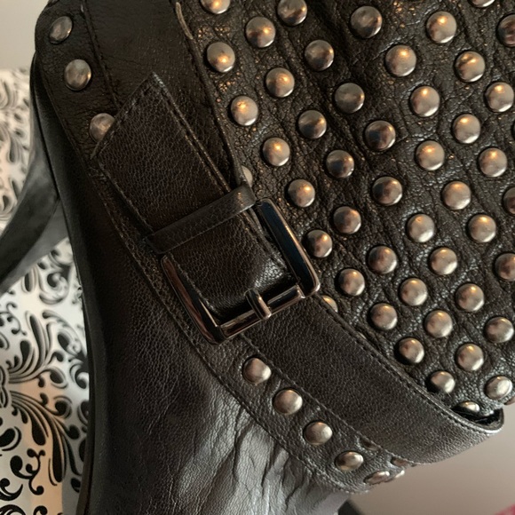 Enzo leather Studded bootie - Picture 5 of 5